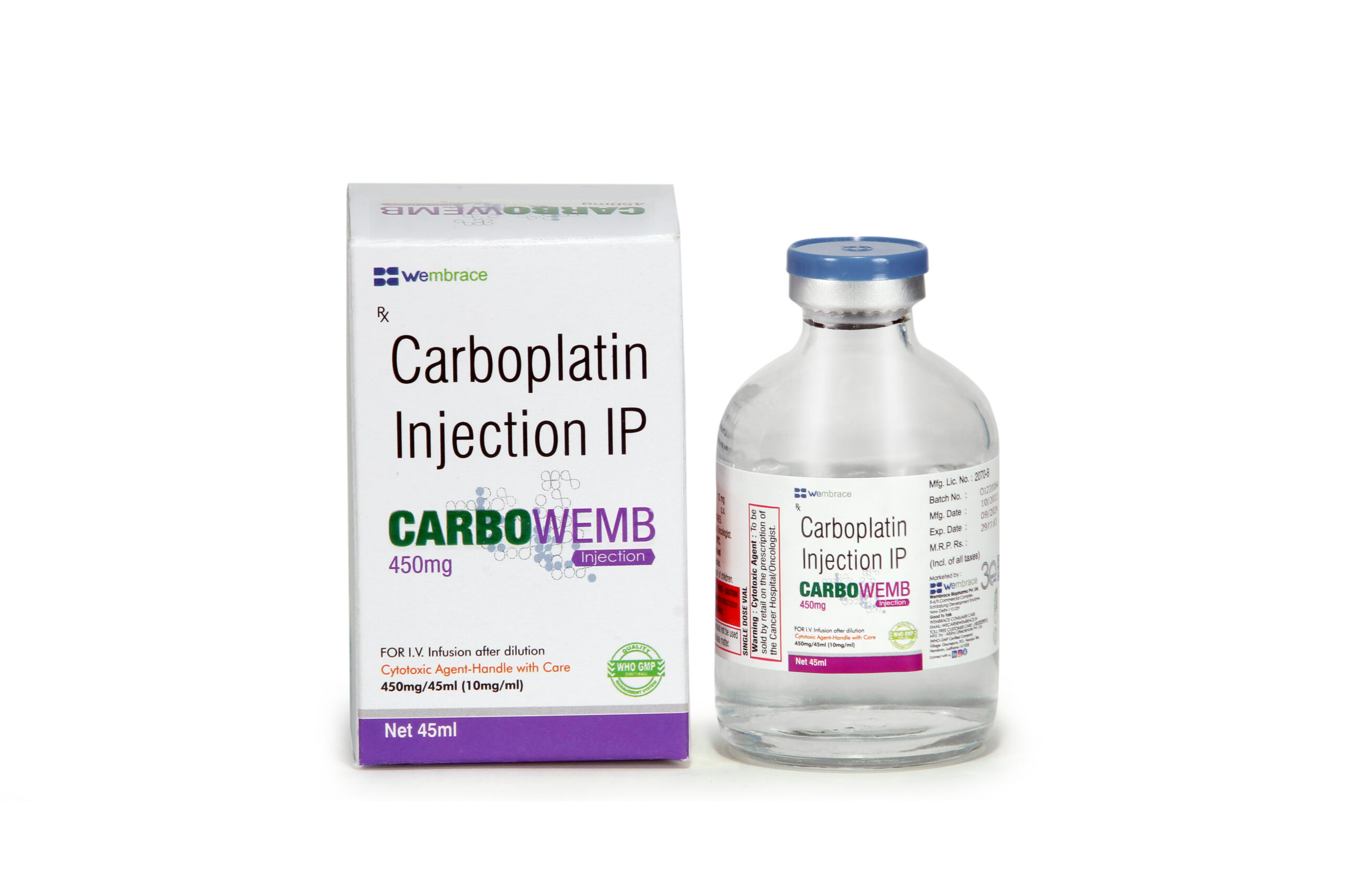 Carbowemb Injection 450mg